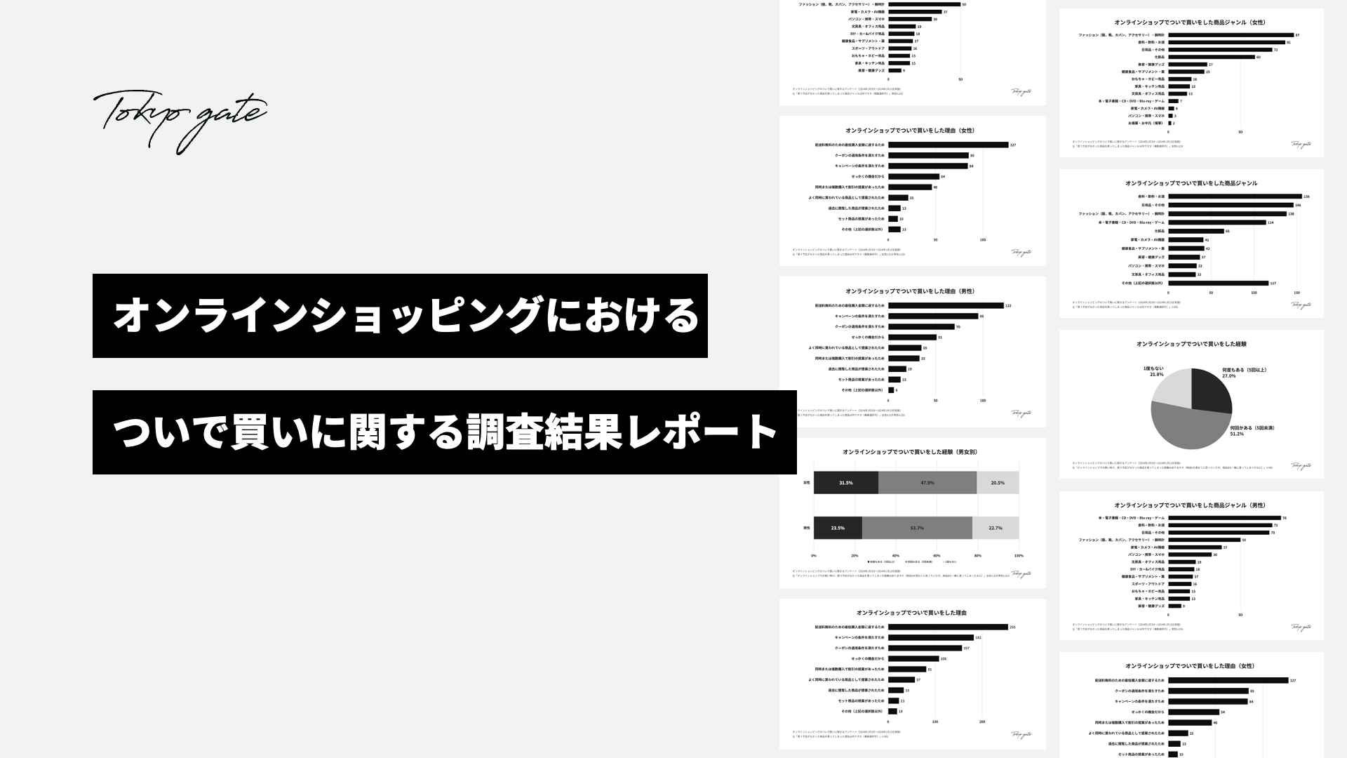 ECのついで買いに関する調査レポート